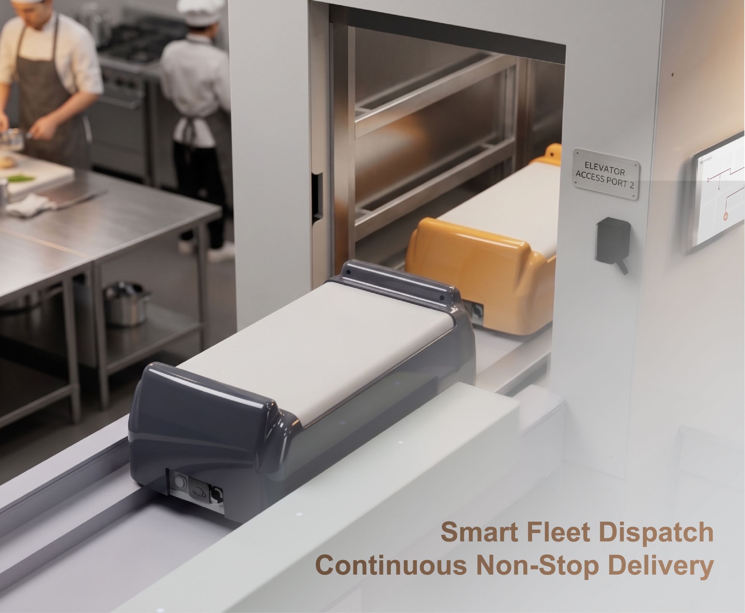 Smart Fleet Dispatch, Continuous Non-Stop Delivery