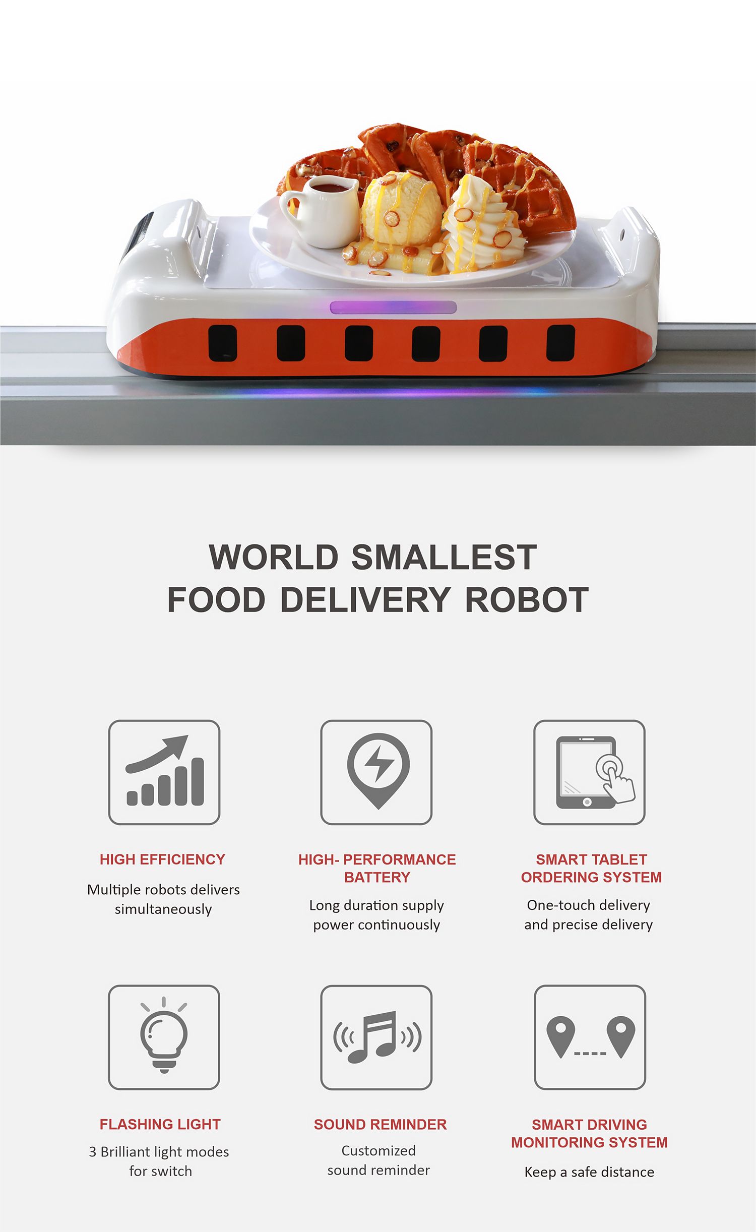FOOD DELIVERY ROBOT C2