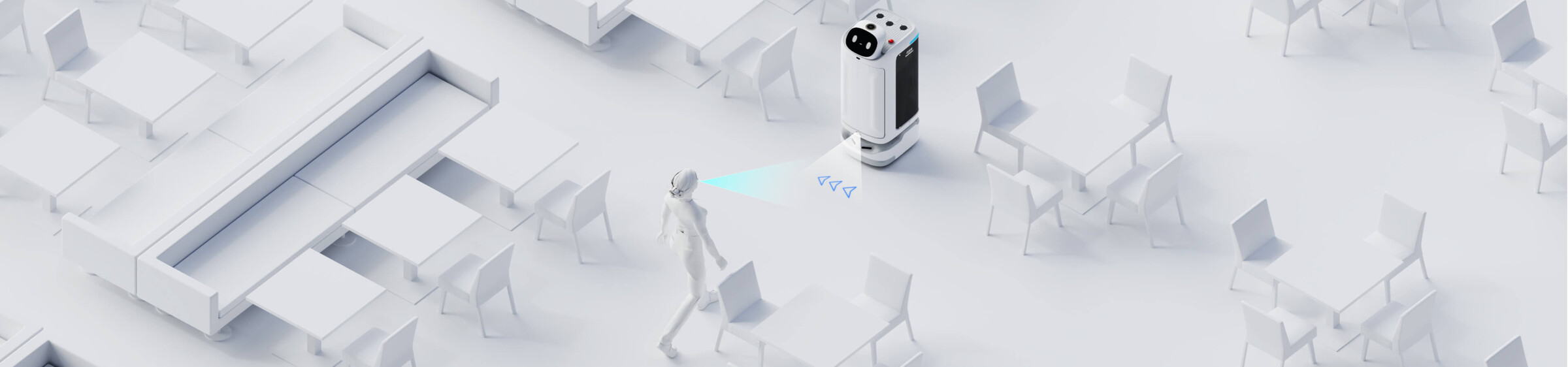高效送餐機器人(SwiftBot)餐廳情境
