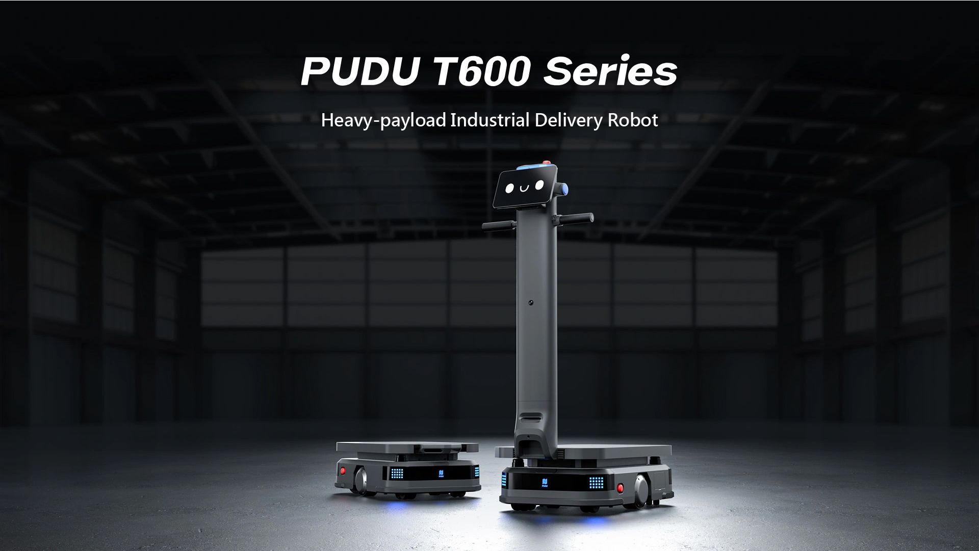 Tunglastande industriell leveransrobot