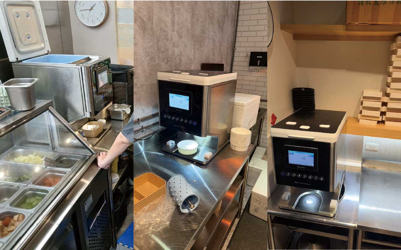 鴻匠智能盛飯機不論你飯盒是長的、圓的、方的還是任何形狀都適用